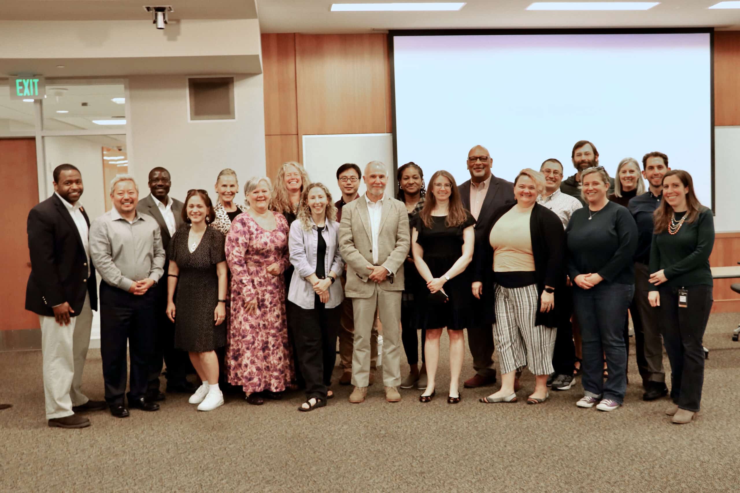 Group shot of UT professors participating in the Research Development Academy