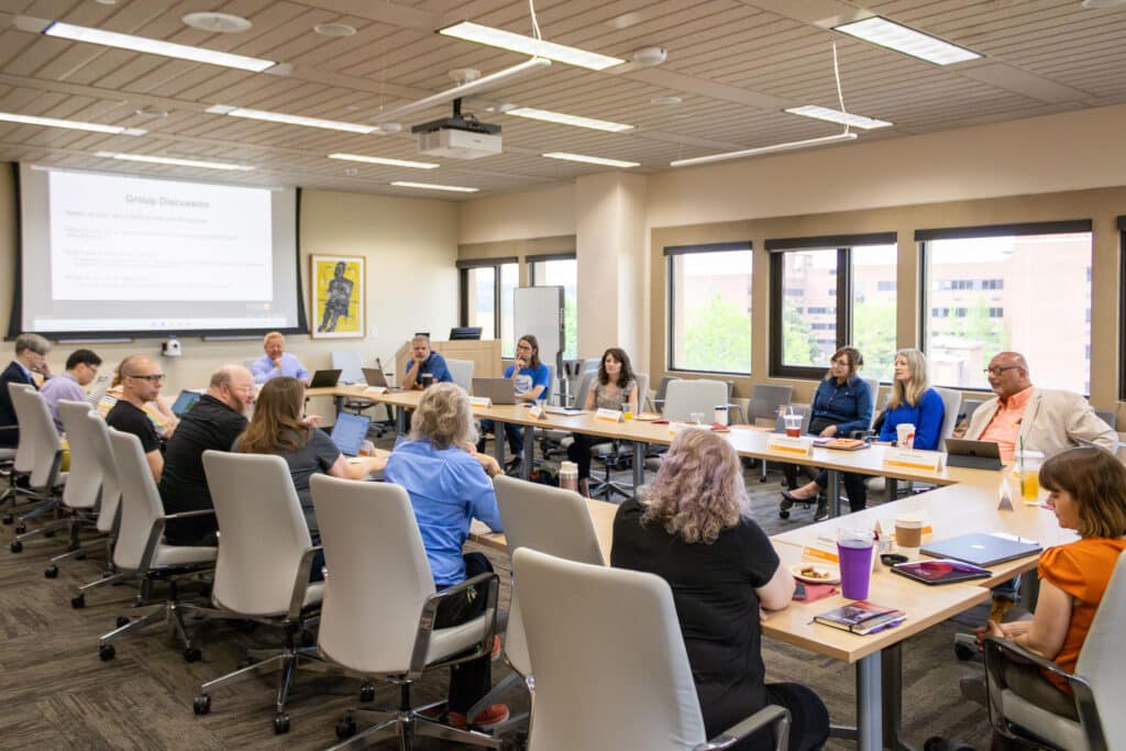 Faculty collaborate during workshop hosted by UT's Division of Faculty Affairs